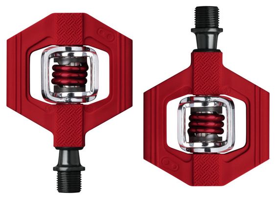 Par de pedales CRANK BROTHERS CANDY 1 Rojo - Imagen 2